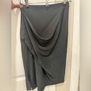 Emporio Armani grey skirt